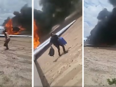 Katastrofa samolotu z ministrem na pokładzie. Media obiegły nagrania z Afryki