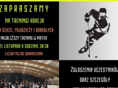 Kruki Częstochowa zapraszają na trening hokeja już w ten piątek!