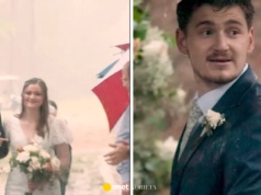 Powiedzieli sobie "tak" podczas burzy. Internauci komentują. "Jaka pogoda podczas ślubu tak i całe małżeństwo"