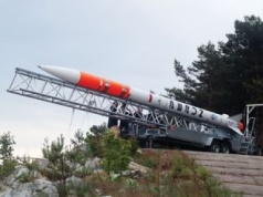 PERUN wystartował! Polska rakieta wystrzelona z poligonu w Ustce