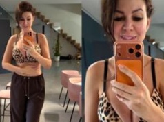 Maja Rutkowski masuje się po odsłoniętym brzuszku i pokazuje, ILE WAŻY: "Zaczynam czuć się znakomicie"