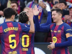 Gol Lewandowskiego, koncert Barcelony! Efektowny triumf po powrocie