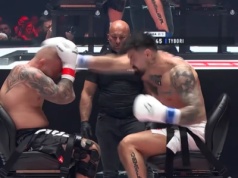 Pierwszy taki pojedynek w FAME. Walka… na krzesłach zakończona