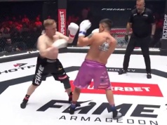 Debiut "Waldusia" w FAME trwał chwilę. Błyskawiczny nokaut