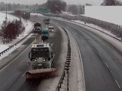 Lubelskie: trwają intensywne prace odśnieżające na drogach ekspresowych i krajowych