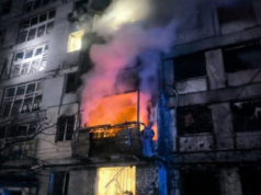 Rosjanie zaatakowali blok w Dnieprze