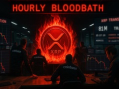 XRP osiąga nierównowagę likwidacyjną na poziomie 3554% w godzinnej krwawej łaźni po transferze 81 147 781 USD do Coinbase