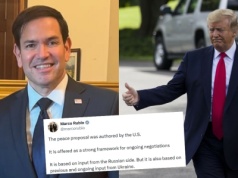 USA: sekretarz stanu zaprzecza, że 28-punktowy plan pokojowy został napisany przez Rosjan