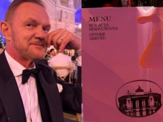 Pazura pokazał menu z Balu Fundacji TVN. Takie frykasy serwowano gwiazdom podczas kolacji