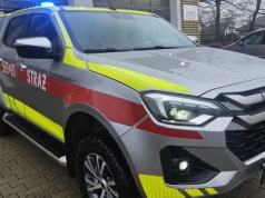 Strażacy ochotnicy otrzymali nowy samochód