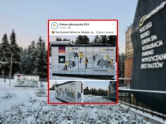 Na Polanie Jakuszyckiej stanął spersonalizowany Paczkomat. Narciarze wściekli: Żałosne