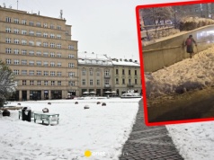 Pokazał nagranie ze zaśnieżonego Krakowa. "Zwykły brak wyobraźni"