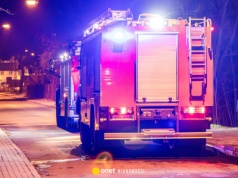 Pożar hotelu w Olsztynie. Goście i personel zostali ewakuowani przez straż