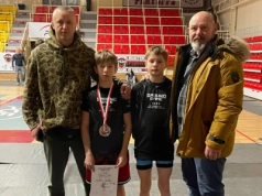 Brązowy medal Szymona Obajdy na XV Mistrzostwach Polski w Zapasach w Stylu Wolnym U14