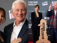 76-letni Richard Gere promienieje na premierze u boku młodszej o 34 lata żony (ZDJĘCIA)