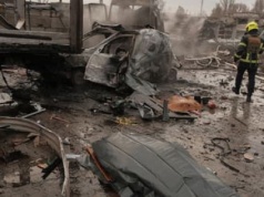 Kolejny zmasowany atak Rosji na Kijów