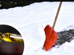 Nasmaruj tym łopatę. Odśnieżysz podwórko 2 razy szybciej