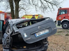 Wypadek samochodowy w Grylewie – jedna osoba trafiła do szpitala