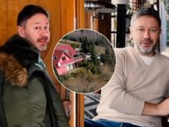 Górska posiadłość Andrzeja Piasecznego robi wrażenie. RÓŻOWY dom muzyka przykuwa uwagę