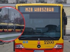 Kierowca autobusu pomylił trasę i wjechał na ścieżkę rowerową. Zaskakujące nagranie z Warszawy