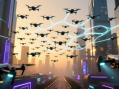 Chińczycy symulują blokadę Starlinka nad Tajwanem z 2 tysiącami dronów 