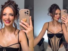 Wylaszczona Marcela Leszczak w gorsecie obwieszcza: "SZUKAM MEŻA" (FOTO)