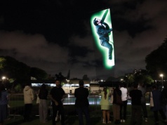 Leapmotor i gigantyczny ekran LED na dronie, który rozświetlił São Paulo