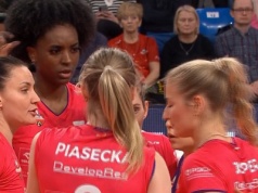 Tak mistrzynie Polski rozpoczęły grę w Lidze Mistrzyń. 25:16 na koniec!