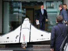 Tak Mołdawianie zaskoczyli ambasadora Rosji przed siedzibą MSZ