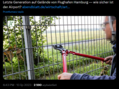 Aktywiści Ostatniego Pokolenia zobowiązani do zapłaty Eurowings ponad 400 000 Euro