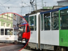 ​Tramwaj uderzył w kamienicę w Szczecinie. Trzech pasażerów w szpitalu