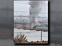 A co to wybuchło w Groznym? Dym nad bazą wojskową!