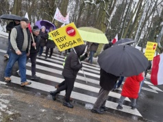 Kolejna blokada na drodze krajowej. Mieszkańcy są nieustępliwi