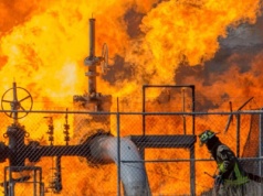 Eksplozja krytycznego gazociągu, wstrzymane operacje, gaz odcięty