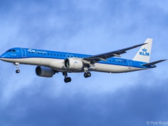 E195-E2 KLM Cityhopper zabiorą więcej pasażerów