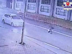 Ryki: Tak doszło do potrącenia pieszej na przejściu. Jest nagranie wypadku