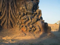 Statua Lariana to "manifest w epoce zdominowanej przez AI". Twórcy chcieli podkreślić kontakt z graczami