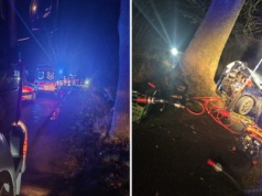 Tragedia na drodze pod Elblągiem. W nocy zginęły dwie osoby