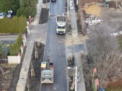 Trwają roboty drogowe na ul. św. Kingi w Częstochowie