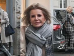 Obładowana zakupami Joanna Racewicz znów zaparkowała swojego Lexusa za ćwierć MILIONA na zakazie (ZDJĘCIA)