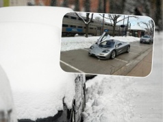 Ten samochód kosztuje ponad 100 mln złotych. Właściciel wyjechał nim przywitać pierwszy śnieg