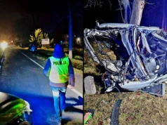 Tragiczny wypadek na drodze krajowej nr 94 w Krzywej