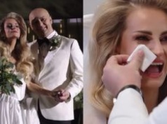 Anita Szydłowska i Adrian Szymaniak pokazali kolejny film z wesela: przysięga, łzy wzruszenia i dzieci (ZDJĘCIA)