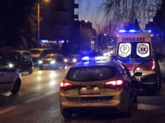 Potrącenie pieszego na ulicy Matejki