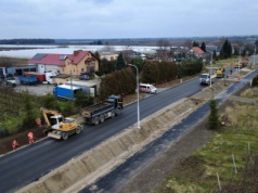 Trwa przebudowa ostatniego odcinka drogi wojewódzkiej Chodel – Kraśnik. Mocno zaawansowane prace