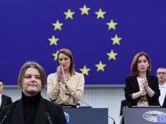 Córka Poczobuta w imieniu ojca odebrała Nagrodę Sacharowa