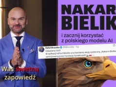 Rafał Brzoska prosi o rozmawianie z Bielikiem, polskim modelem językowym, żeby zmądrzał