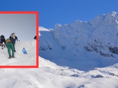 W takich butach poszedł w Tatry. W sieci zawrzało. "Prawie pionowa ściana"