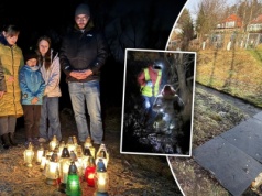 Całą rodziną przyszli oddać hołd zamordowanej Danusi. "Nasz syn chodził z nią na harcerstwo"