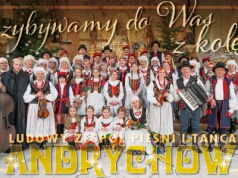 Harmonogram koncertów kolędowych Ludowego Zespołu Pieśni i Tańca ANDRYCHÓW